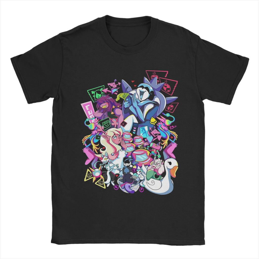 Men's The Many Emotions Of Sans Undertale Deltarune Game T Shirts Tops Fashion Short Sleeve O Neck Tee Shirt Plus Size T-Shirts