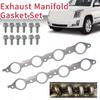 High Temp Metal Exhaust Gasket Set For Long Lasting Seal & Vibration Resistance 551696 12617944 03413B 11518860 11609481