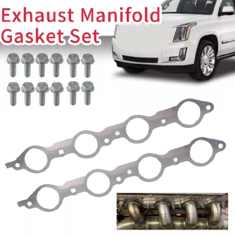 High Temp Metal Exhaust Gasket Set For Long Lasting Seal & Vibration Resistance 551696 12617944 03413B 11518860 11609481