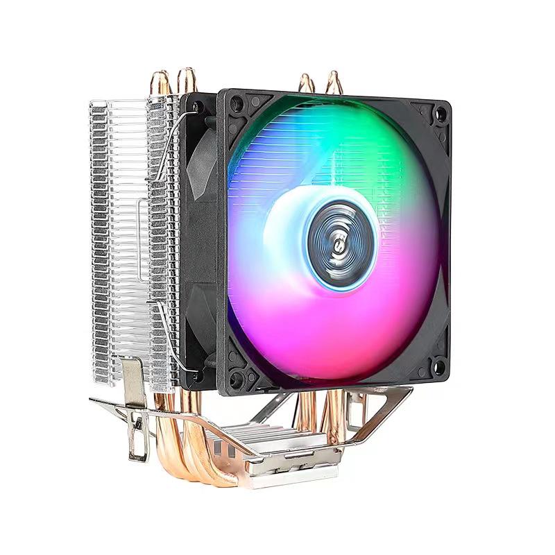 Accumulate Frost 400 ARGB CPU Cooler, Silent Thermal Control for I5 and AMD 1700 Desktops