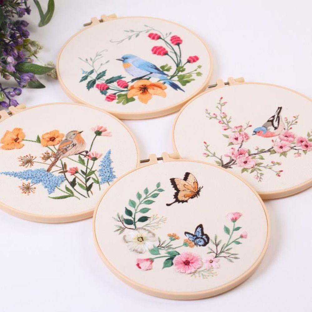 3D DIY Embroidery Kits Bird Embroidery DIY Materials New Embroidery Kits  Art Needlework