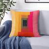 Portal Glow square Jacquard Pillow Cover for Sofa Office Waist Cushion Cover Home Decorative Pillowcase