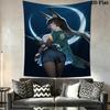 Zenless Zone Zero Wall Tapestry Aesthetic Wall Hanging Printed Fabric Blanket Decorative Tapestries for Bedroom Living Room Home Decor