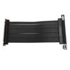 PCIe 4.0 X16 High Speed Flexible Extender Card Extension Port Single Row 10 Pair PCIe 4.0 Reverse 90 Degree Graphics