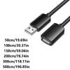 USB Extension Cord Male to Female Compatible for Multiple USB Devices External Hard Drive USB Cord USB Connectivity