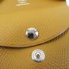 Pristine HERMES Coin Case Calvi Duo Epsom Women Used