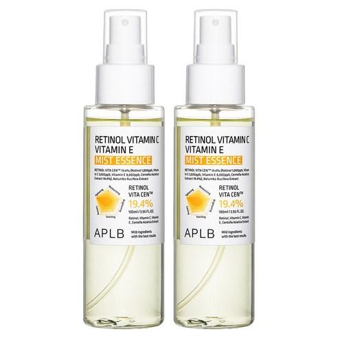 APLB Retinol, Vitamin C, and Vitamin E Mist Essence, 2 bottles, 105 ml
