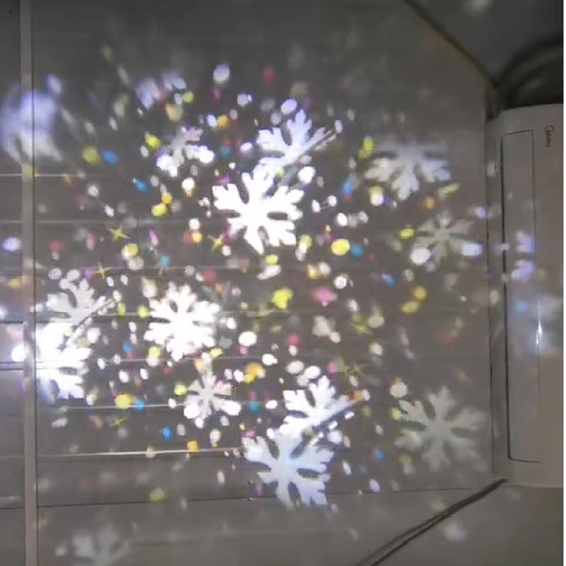 Holiday Projector Lights Christmas LED Patterns Outdoor Indoor Use for Garden Patio Yard Wall Decor