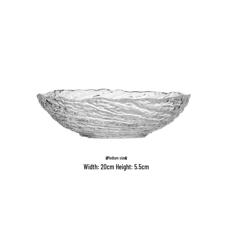 Canghai Glass Bowls & Plates: Luxury Soup, Dessert, Salad, Snack, & Fruit Bowls and Plates.