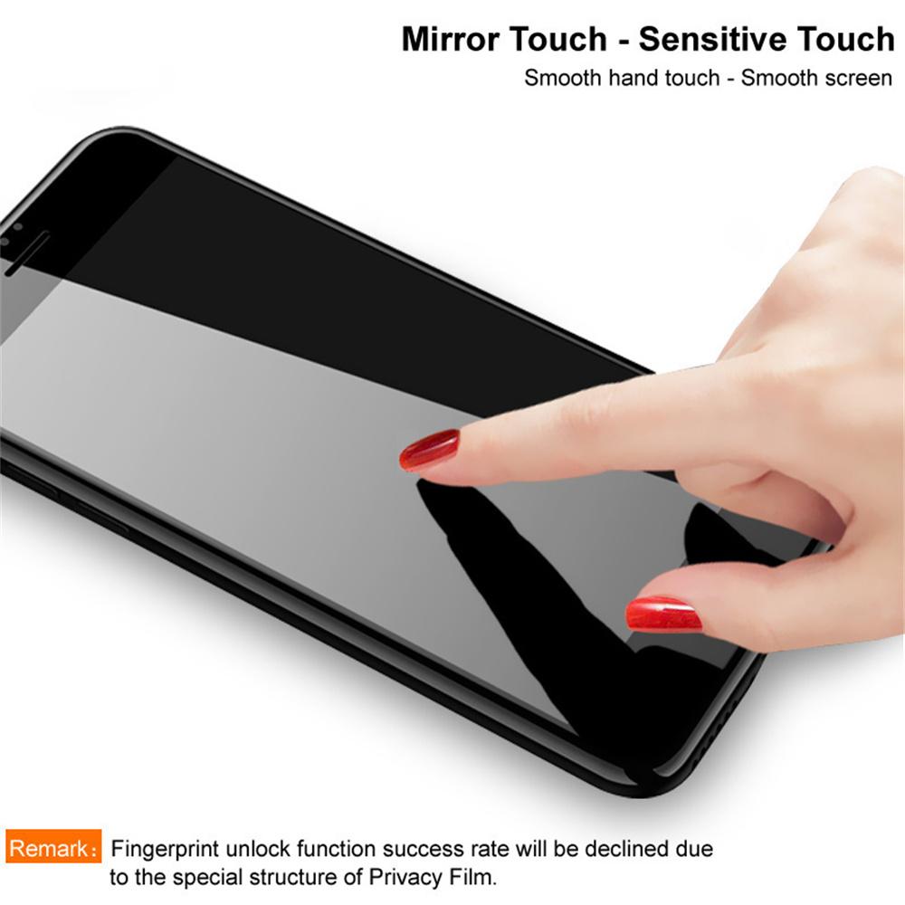 IMAK For Oppo Reno14 5G (Global) Privacy Screen Protector Anti Peep Tempered Glass Film (Fingerprint Unlock)