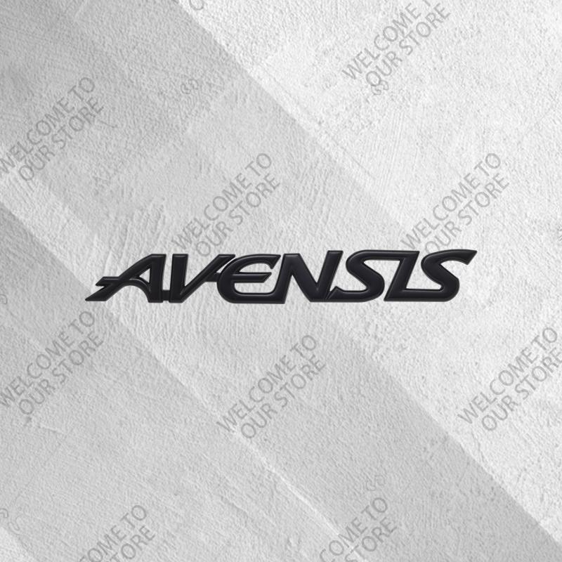 

3D Metal For Avensis T22 T220 T25 T250 T27 Car Logo Badge Decor Rear Trunk Sticker Emblem Decoration Sticker Auto Accessories