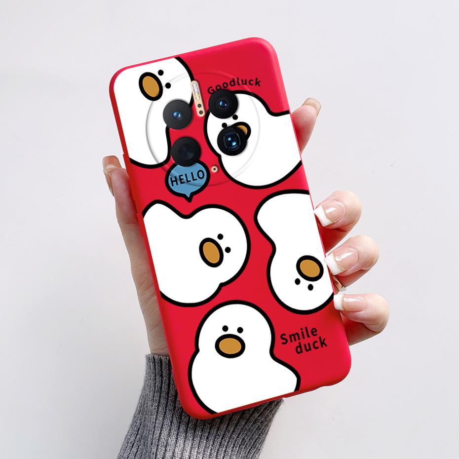 Phone Cases for Huawei Mate 50 Pro Cute Rabbit Pandas Case For Huawei Mate50 Pro Mate 50Pro Soft Silicone Shockproof Back Cover