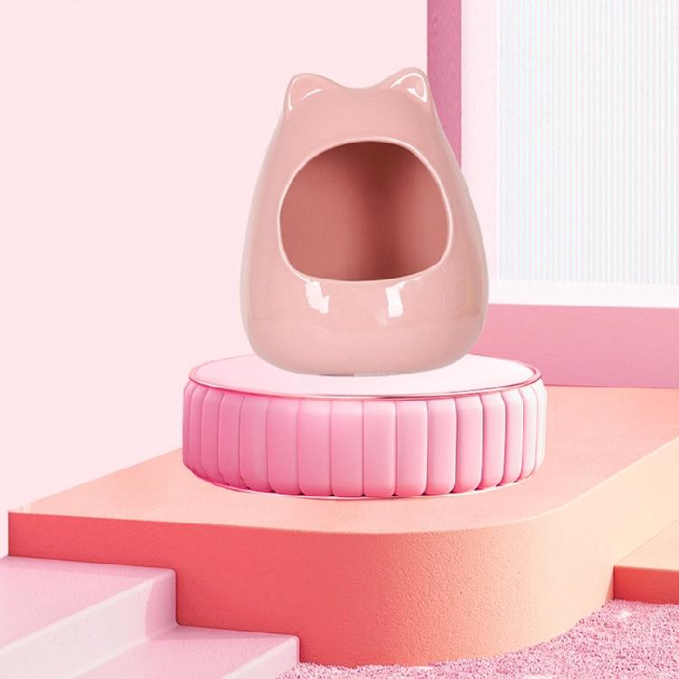 Hamster Summer Nest Small Pet Ceramic Cooling House Indoor Outdoor Pet Bed Nest