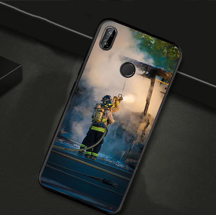 Firefighter Heroes For Huawei Nova 12i 11i 12s 8i 7i Y73 Y70 Y90 Y60 Y72 Y61 Y91 9 10 SE P30 Pro P40 Lite Case