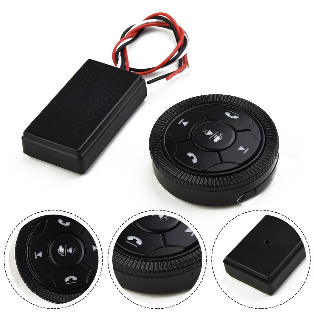 Car Steering Wheel Key Volume Remote Control Versatile Car Steering Wheel GPS Wireless Intelligent Button Volume Remote Control