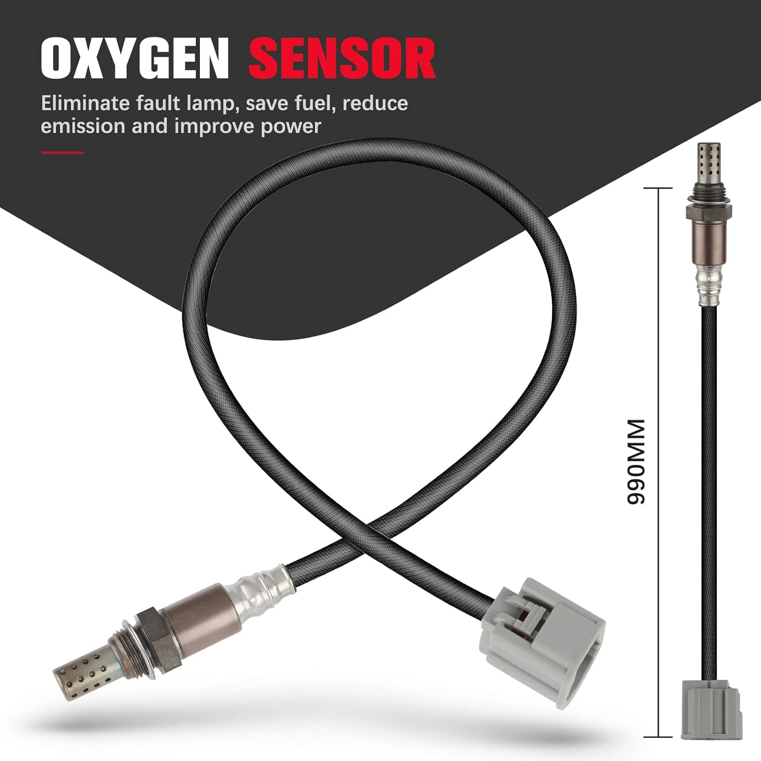 

O2 Oxygen Sensor Downstream 234-4329 Compatible with for Mazda 2 2011-2014 for Mazda 3 2004-2009