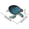 Turtle Shaped Soap Rack Plastic Countertop Storage Box Non-Slip Drain Soap Dish Container for Kitchen Sink Bathroom Countertop