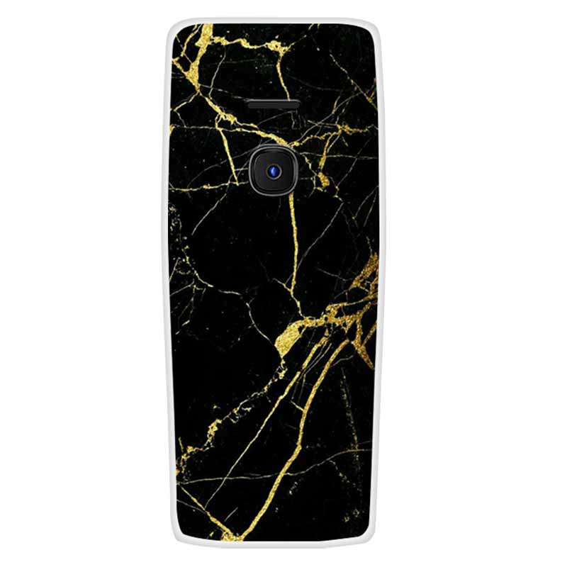 For Nokia 8210 4G Case Soft Silicone Owl Wolf Fashion Back Covers for Nokia 6300 4G Cases Lovely Painted Marble Protection Bags