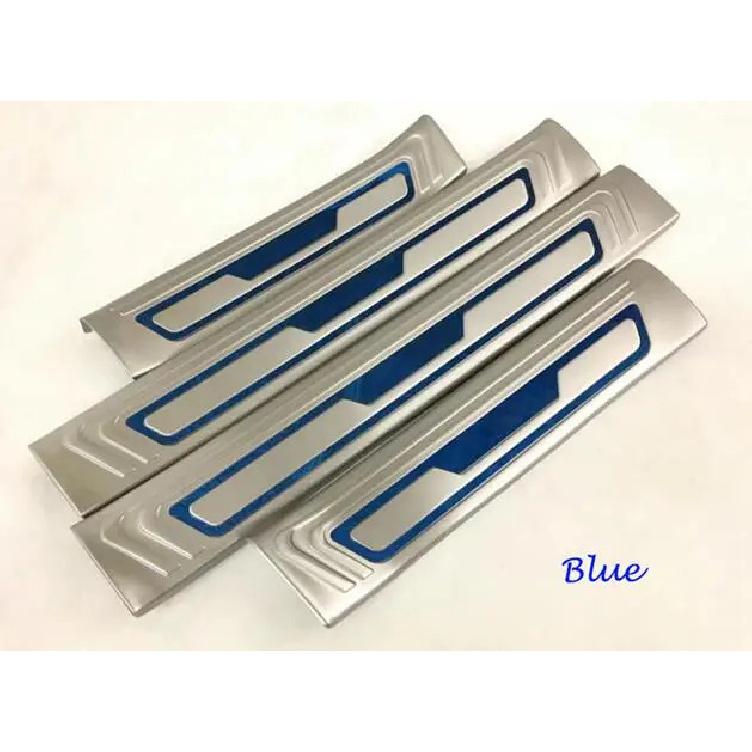 Cover Stainless Steel Pedal Door Sill Scuff Plate Inner Stick Threshold For Mazda CX-5 CX5 2nd Gen 2017 2018