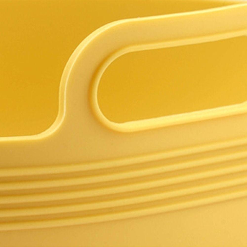 Square Round Non Stick Air Fryer Bowl Fruit Salad Bowl Oven Accessories Microwave Oven Baking Plate