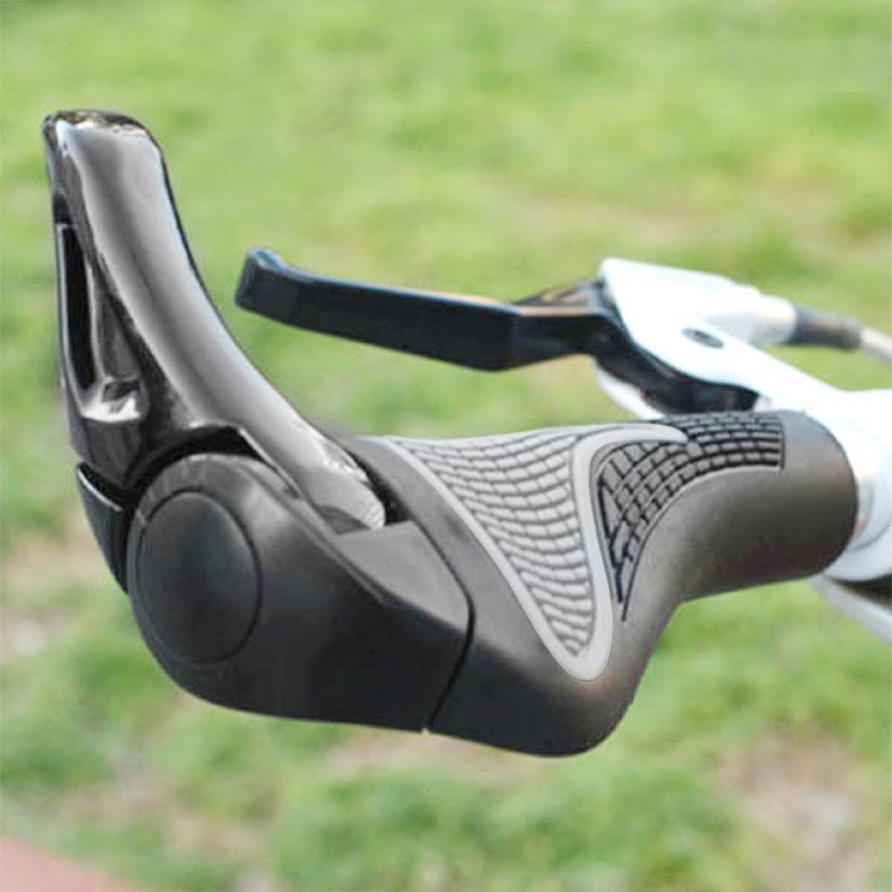 1 Pair Durable Ergon Bar End Handlebar Grips Mountain Bike MTB Ergonomic Bicycle 1 Pair Durable Ergon Bar End Handlebar Grips Mountain Bike MTB Ergonomic Bicycle