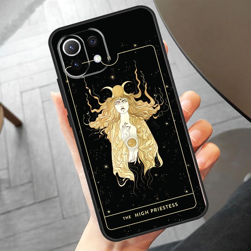 Witches Moon Tarot Mystery Totem Case For POCO F6 F5 X6 X3 X5 M6 Pro F3 M5s Xiaomi 13 14 Ultra 12 Lite 11T 12T 13T Pro Cover