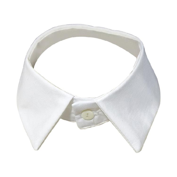 Women's Victorian Ruffled Chiffon Neck Ruff Fake Collar Layered Necktie Shirt Front For Performances Cosplay Costumes