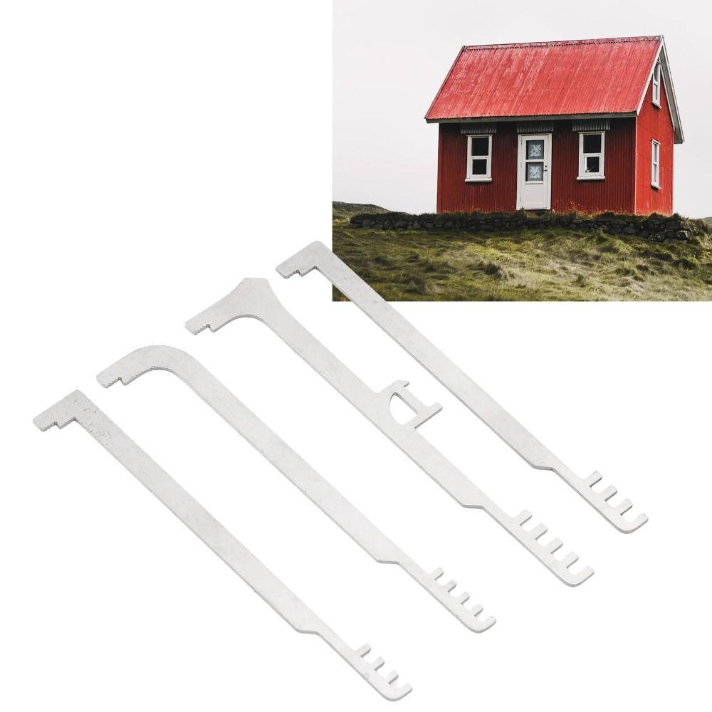 Rust-resistant Lock Picking Set Key Replacement Mini Hooks Remover Kit Automotive Pick Hook  DIY
