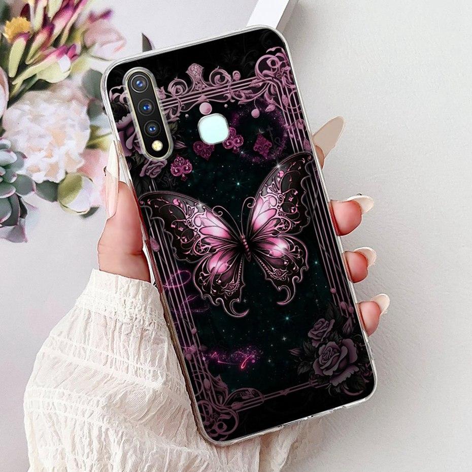 New Design Phone Case For Vivo 1915 Y19 Y5s Clear TPU Slim Back Cover For Vivo Y19 Y5s 1915 Soft Silicone Cases