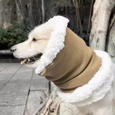 Geräuschdämpfende Hundekalmier-Ohrenschützer Gehörschutz Angstlinderung Hund-Ohrenkappen Verdickt Atmungsaktiv Hundeschal Haustierzubehör