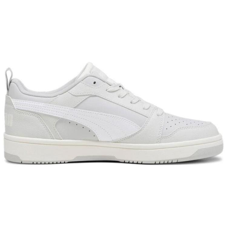 New PUMA Rebound V6 Low 'Ash Gray White' 392328-10