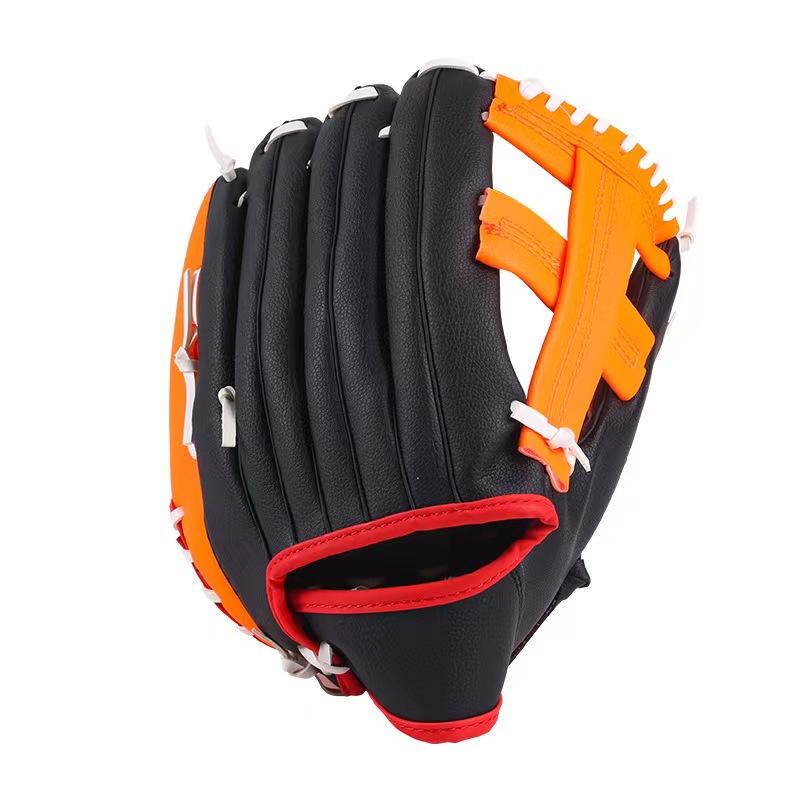 Baseball Gloves PVC PU for Children Teens Adults Team Building Training Equipment Sports Fans Supplies Catching Gloves