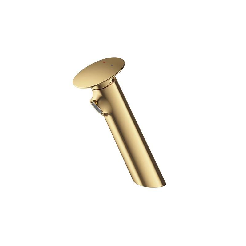 Pink Finished Bathroom Sink Faucet Copper Basin Faucet Cold & Hot Pink Water Mixer Sink Tap Single Lever Lavotory Tap