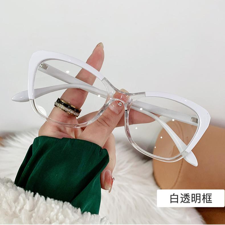 Classic Eyeglasses Frame Retro Women Cat Eye Anti Radiation Blue Light Blocking Glasses Protective Eyewear Computer Screen