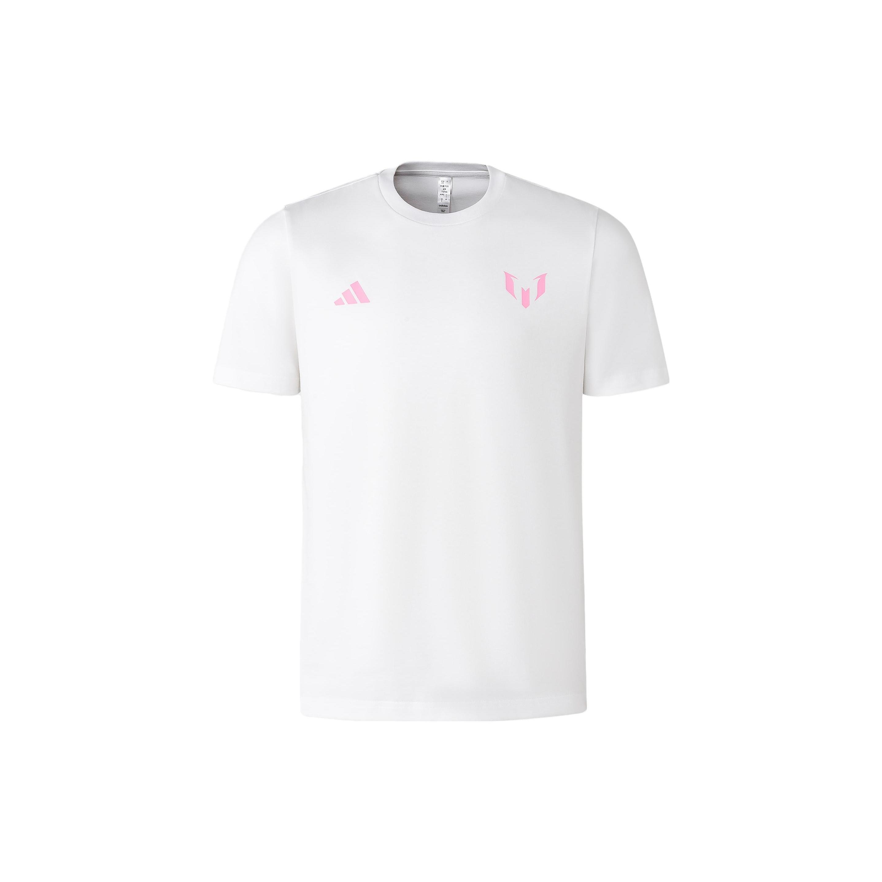 adidas Messi T-Shirts  White  Men s JD7126 XXL