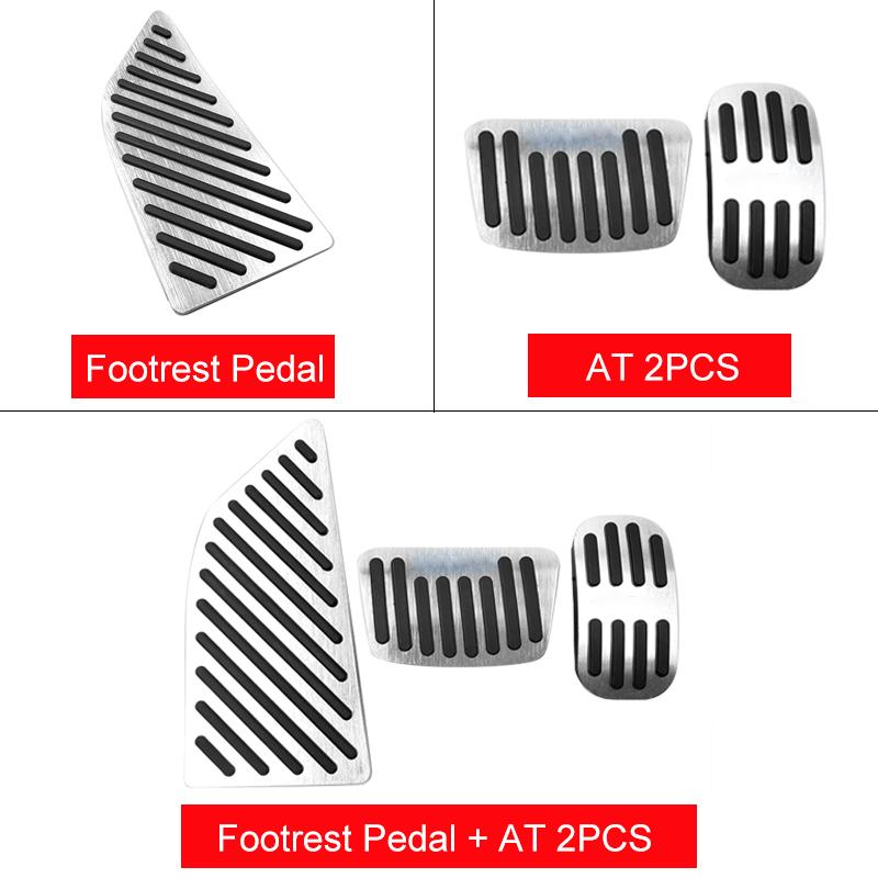 For Toyota Corolla E210 2019 2020 2021 2022 2023 2024 Hybrid Car Accelerator Gas Brake Pedals Footrest Pedal Cover Non-Slip Pads