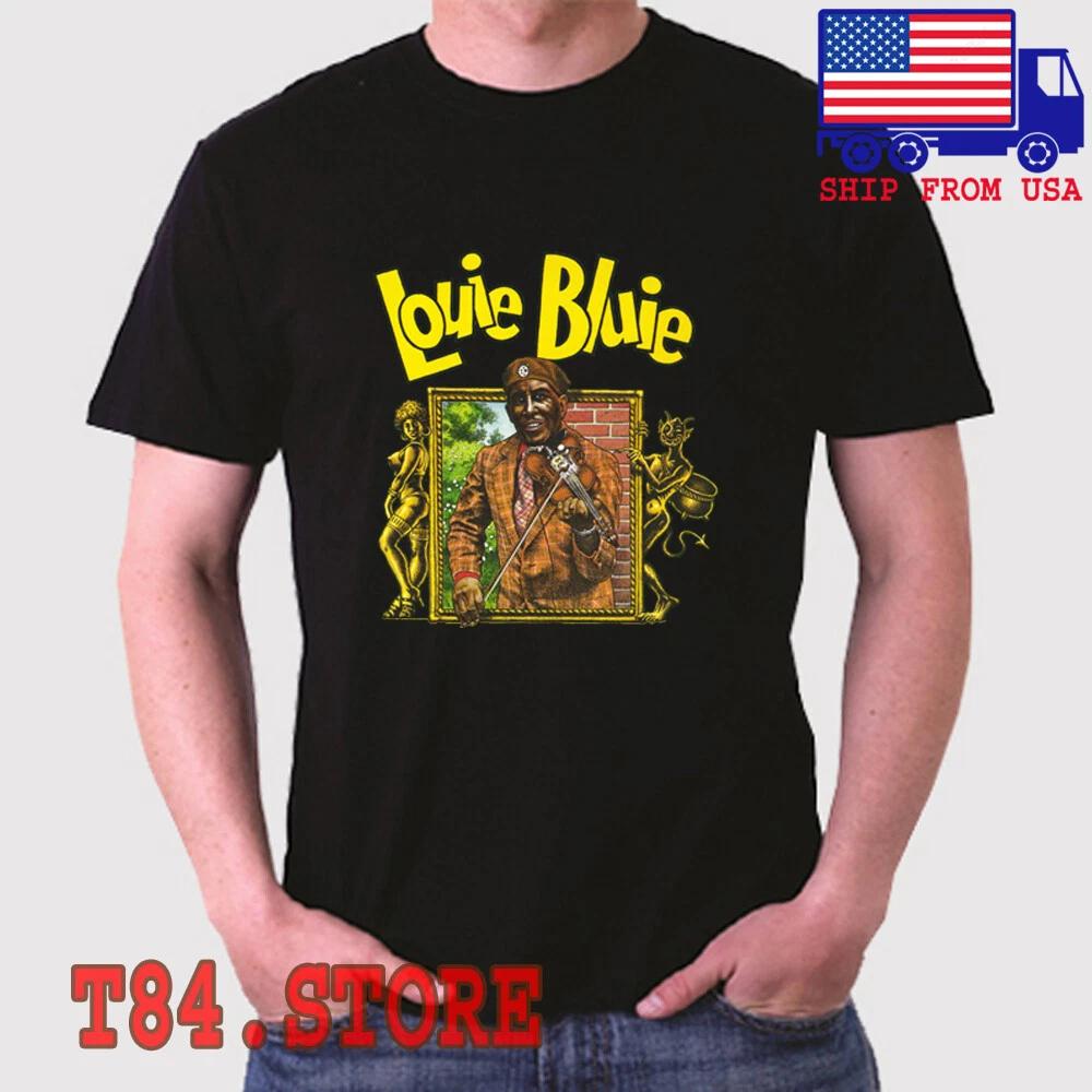 Louie Bluie Men s Black Size S to 5XL XL