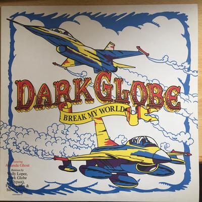 12inch Record DARK GLOBE, AMANDA GHOST - Break My World 12IS853 Island Records 2004 US Dance & Electronica Used