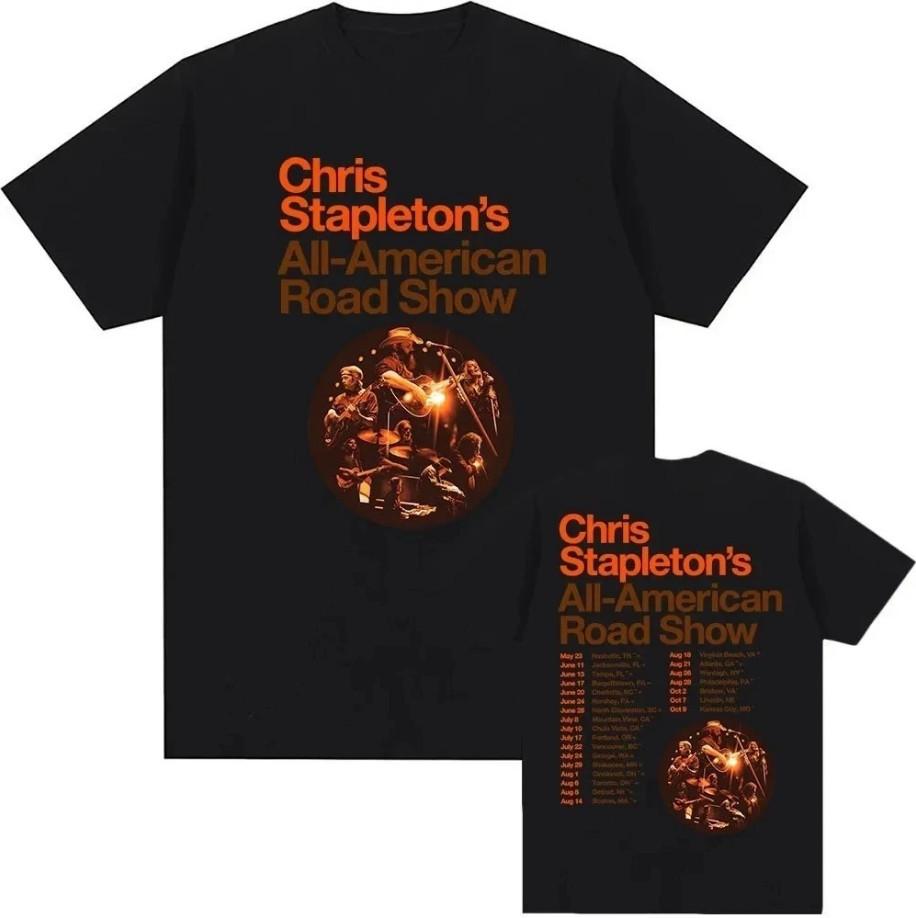 SALDI!! Maglietta Tour Chris Stapleton 2026 All American Road Show