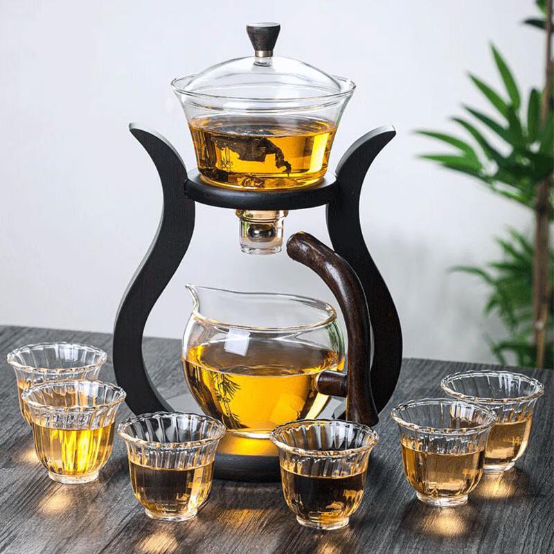 Shangqi Semi-Automatic Glass Tea Infuser