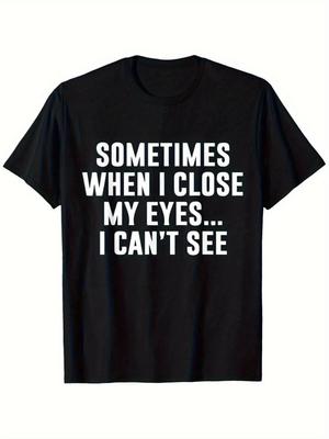 Funny Graphic Print T-Shirt Casual Humor Meme Streetwear Unisex Style Tee