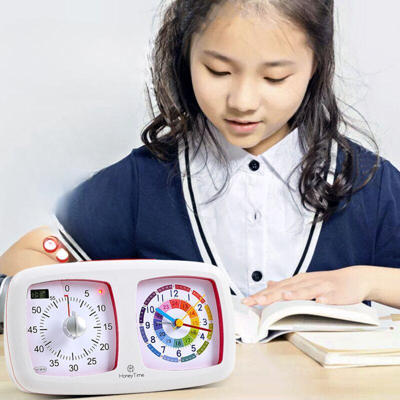 Specjalny Timer Wizualny do Nauki Dzieci Timer Prokrastynacji Artefakt Samodyscypliny Alarm Menedżer Czasu