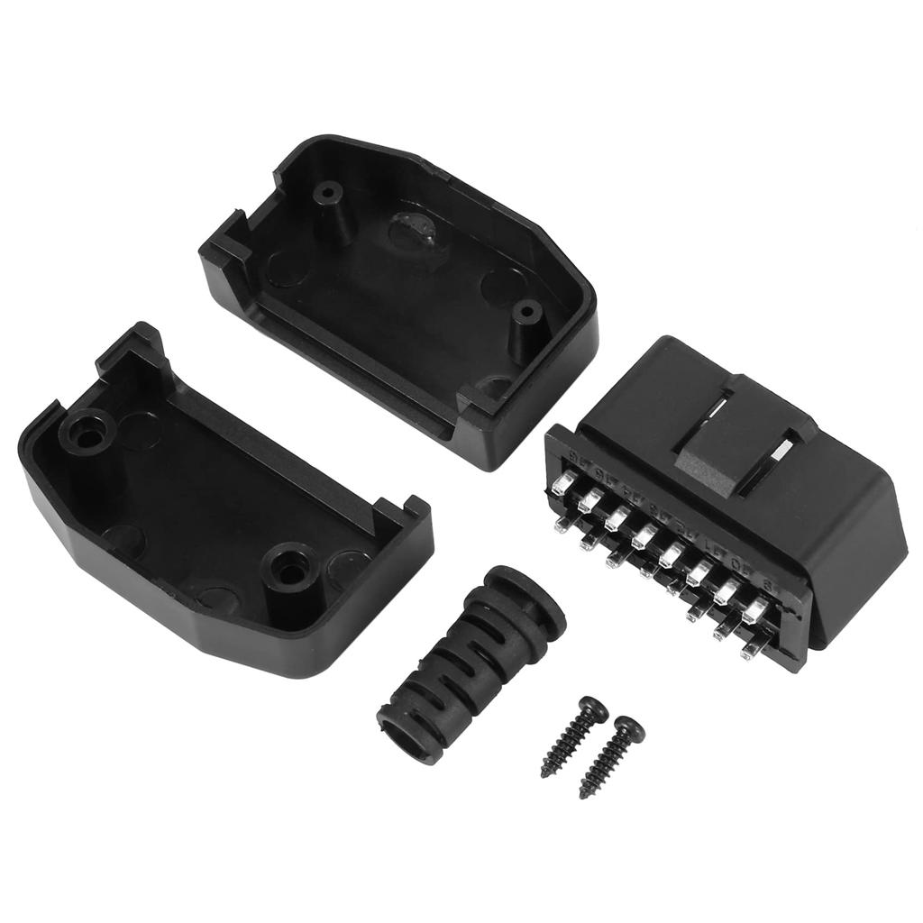 LyxosVee Obd2 Connector Universal 16 Pin Male Car Diagnostic Scanner Tool Adapter