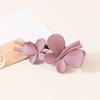 Women Solid Color Strong Grip Hair Clip Exquisite Anti-slip Butterflies Decor Elegant Hairpin Hair Accessories