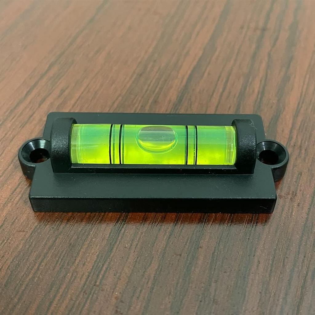 4Pcs Bubble Spirit Level RV Standard Levels with Mounting Holes RV Levelers Leveling Tool for RV Camper, Travel Trailer, Camping, Truck, Motorhome