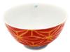 Hasami Ware Daishingama Colorful Hemp Leaf Rice Bowls (Pair) (Gift Boxed)