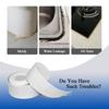 Bathroom Sealing Tape Waterproof Sealing Tape Suitable for Bathroom, Toilet, Kitchen Countertop, Bathroom, Toilet (white 38mmX3.5m)