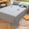 New Japanese Style Striped Thick Bed Sheet with Pillowcase for Single Student Dormitory