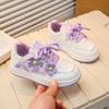 2024 New Girls Casual Sport Shoes Versatile Lace Flowers Unique Children Fashion Cute Princess Sneakers Drop Shipping Kids Shoes