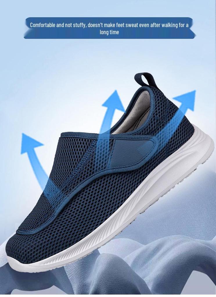 Elderly Swelling Relief Shoes for Men & Women - Diabetic & Post-Surgery Wide Fit